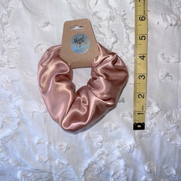 Handmade | Blush Satin Scrunchie - Picture 2 of 8